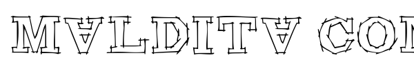 Maldita Comebolsas font preview
